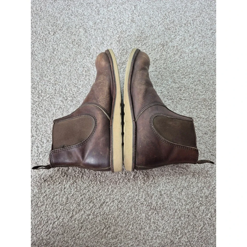 Red Wing Classic Chelsea Boots Brown Leather Size 12 D